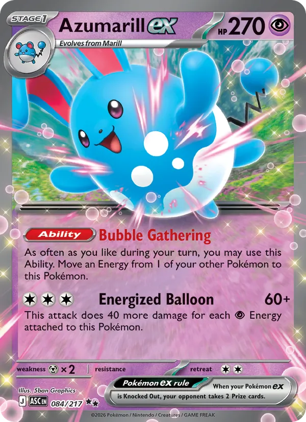 Azumarill ex (me02.5-084)