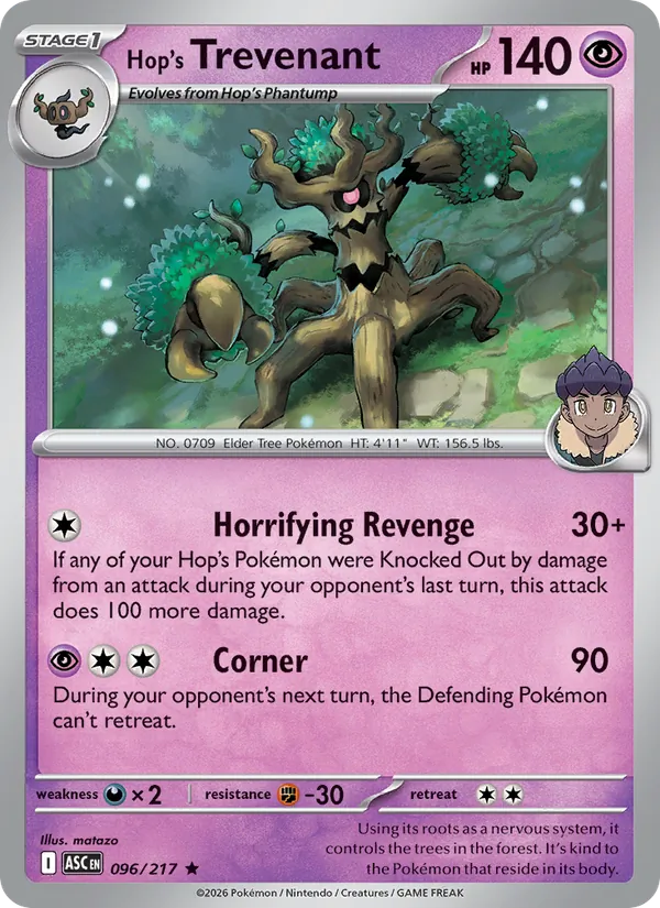 Hop's Trevenant (me02.5-096)