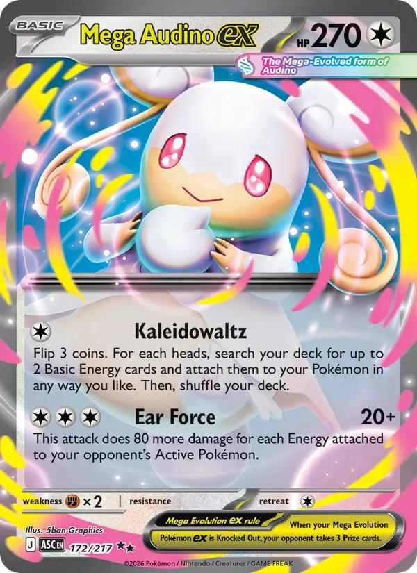 Mega Audino ex (me02.5-172)