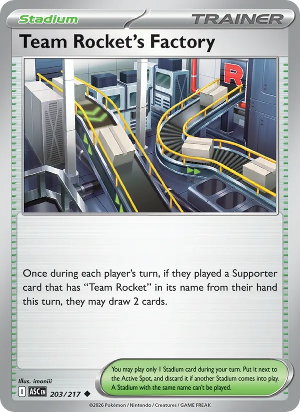 Team Rocket's Factory, normal (me02.5-203)