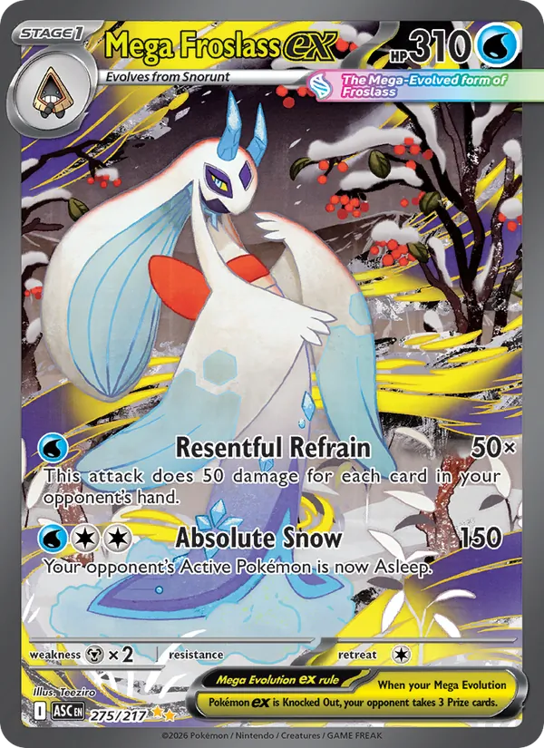 Mega Froslass ex, holofoil (me02.5-275_h)