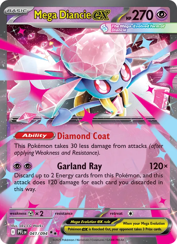 Mega Diancie ex (me02-041)