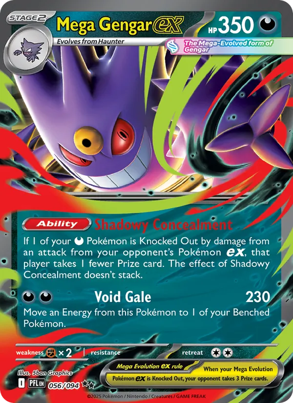 Mega Gengar ex (me02-056)
