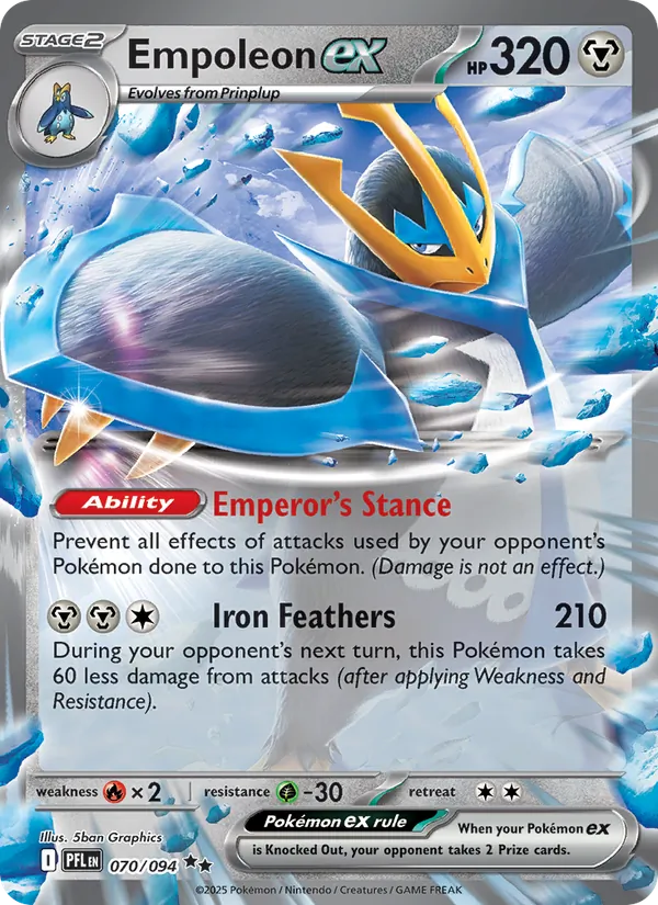 Empoleon ex (me02-070)