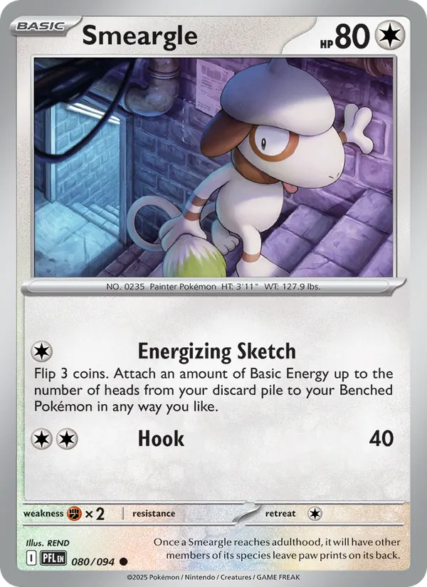 Smeargle, normal (me02-080)