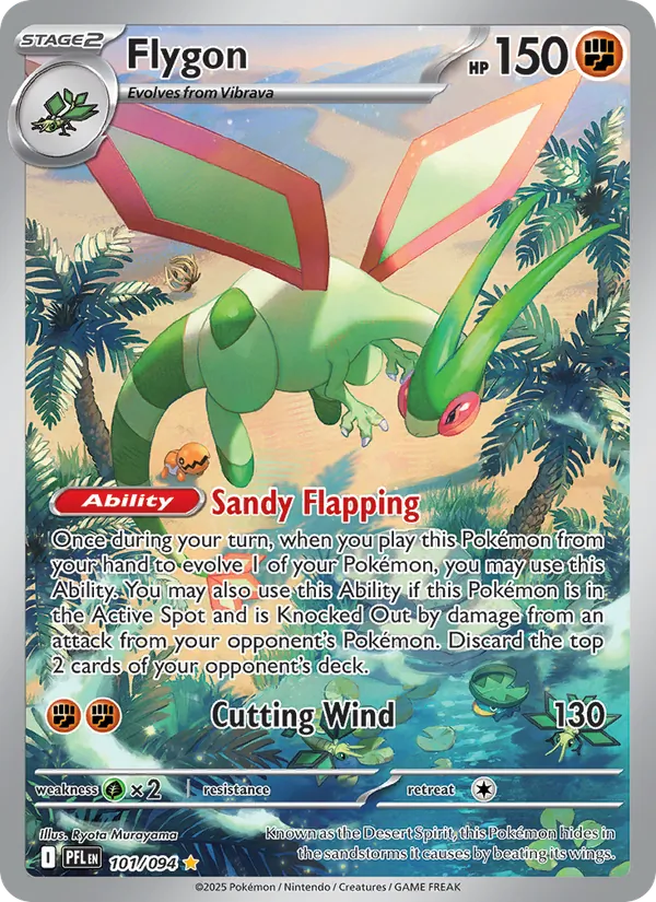 Flygon, holofoil (me02-101_h)
