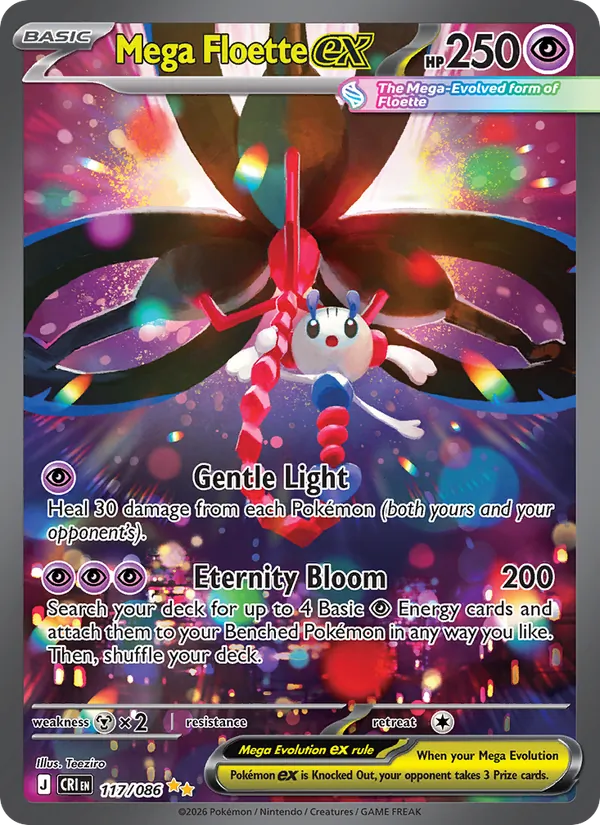 Mega Floette ex, holofoil (me04-117_h)