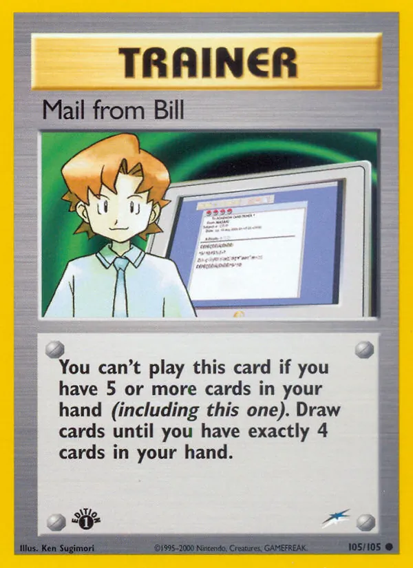 Mail from Bill, first edition (neo4-105_1e)