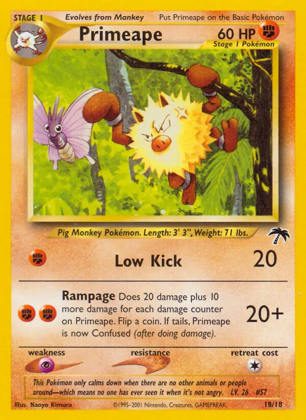 Primeape, normal (si1-18)