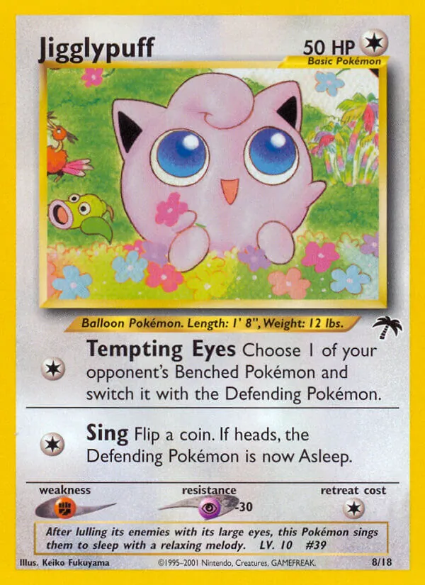 Jigglypuff, normal (si1-8)