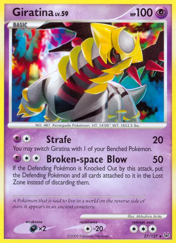 Giratina, normal (pl1-27)