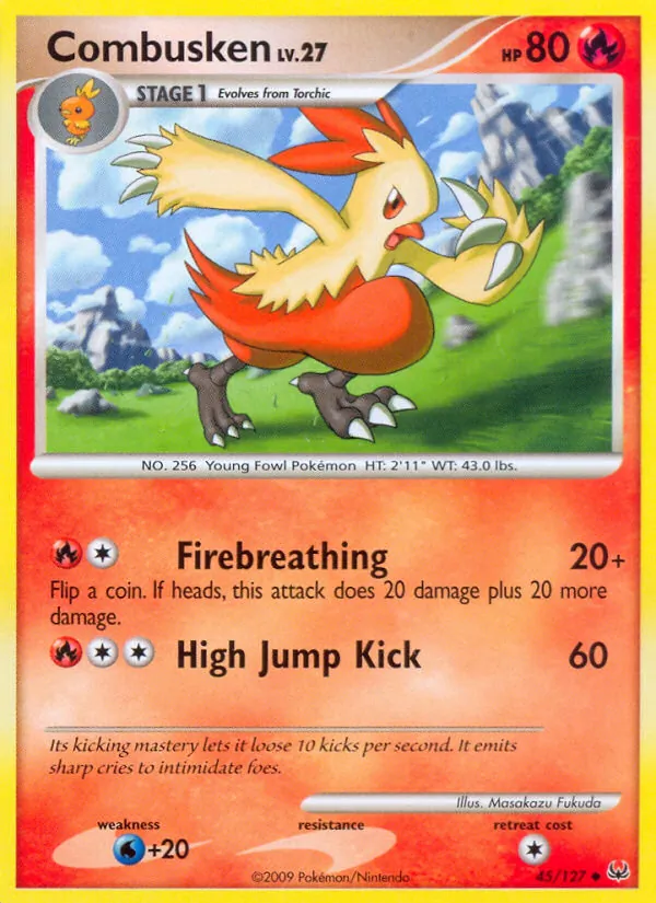 Combusken, normal (pl1-45)