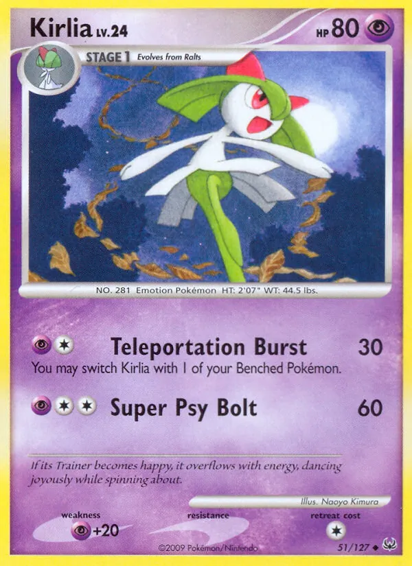 Kirlia, normal (pl1-51)