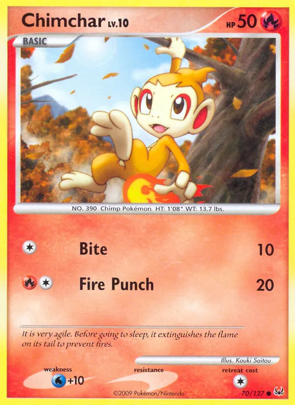 Chimchar, normal (pl1-70)