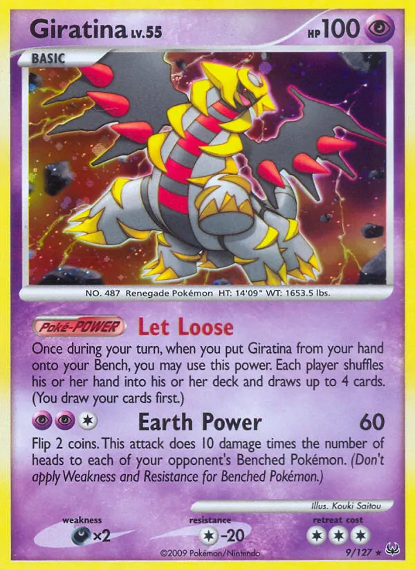 Giratina, holofoil (pl1-9_h)