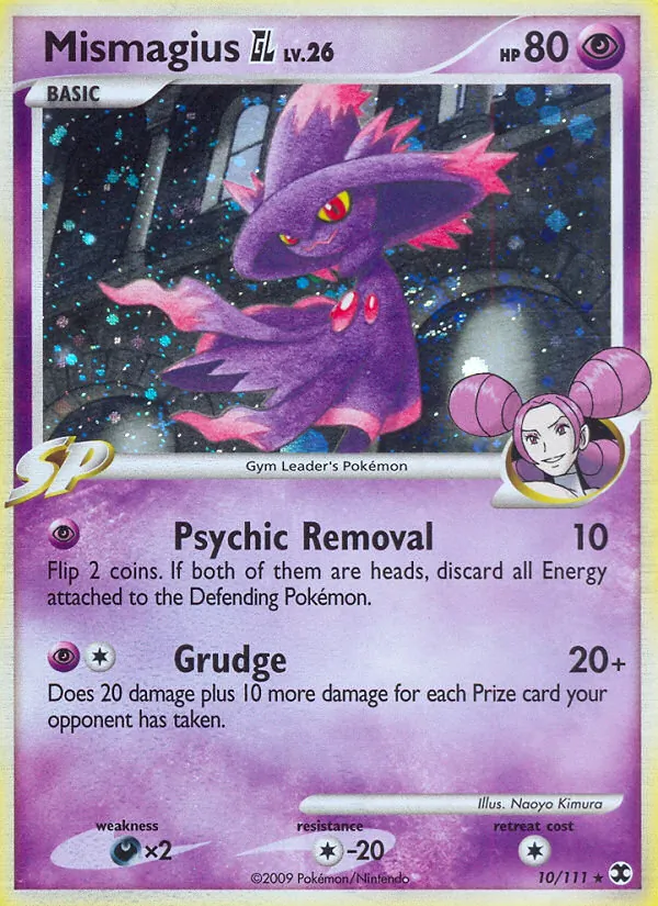 Mismagius GL, holofoil (pl2-10_h)