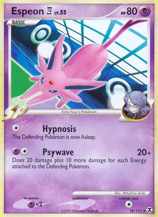 Espeon E4, normal (pl2-18)