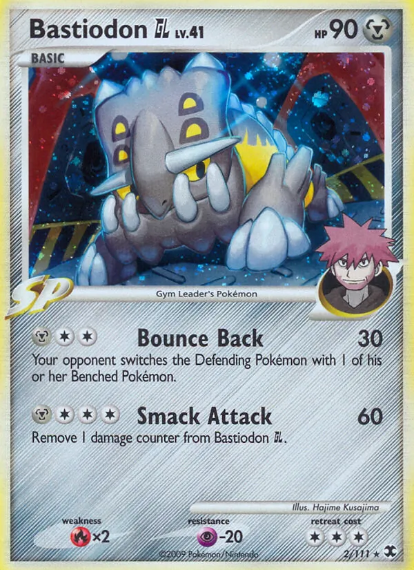 Bastiodon GL, holofoil (pl2-2_h)
