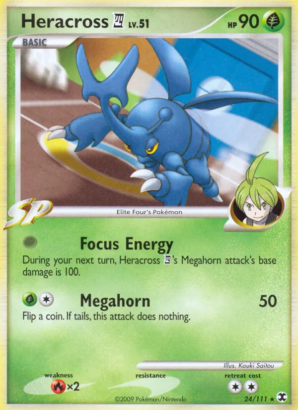 Heracross E4, normal (pl2-24)