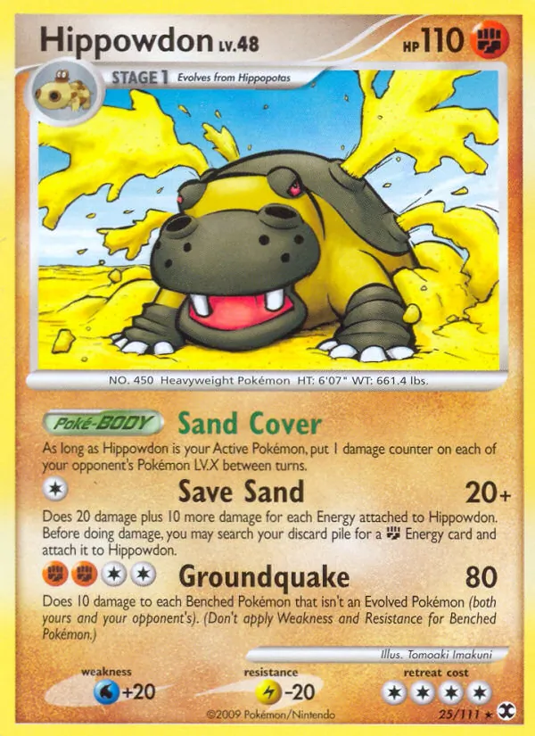 Hippowdon, normal (pl2-25)