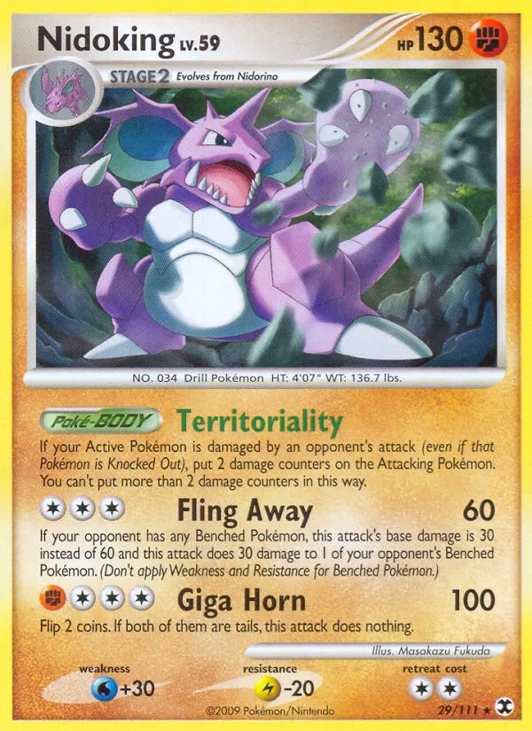 Nidoking, normal (pl2-29)