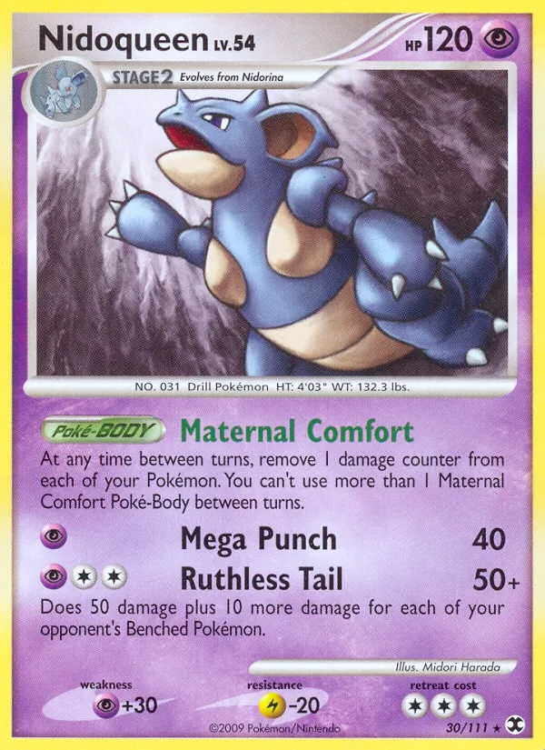 Nidoqueen, normal (pl2-30)