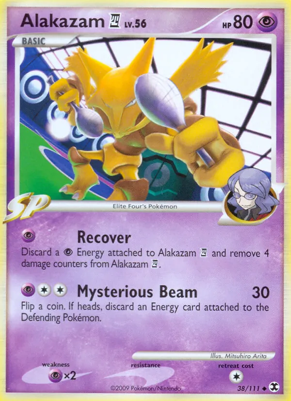Alakazam E4, normal (pl2-38)