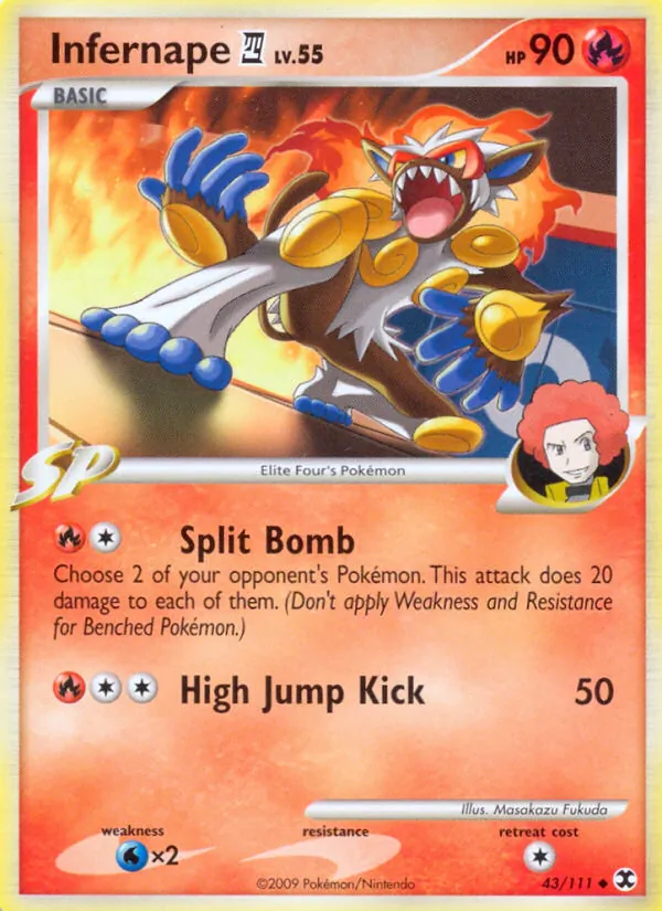 Infernape E4, normal (pl2-43)