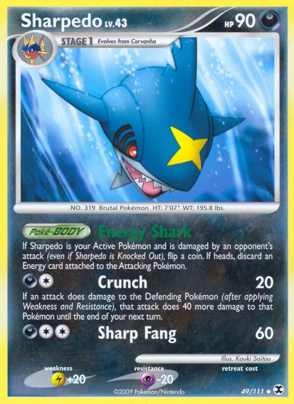 Sharpedo, normal (pl2-49)