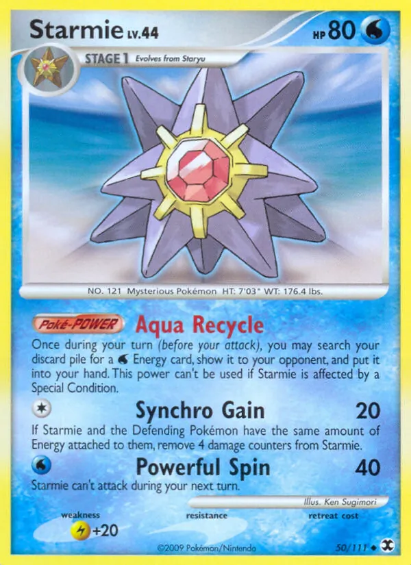 Starmie, normal (pl2-50)