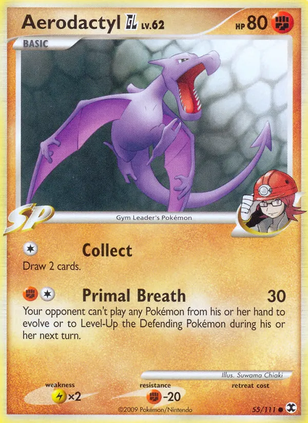 Aerodactyl GL, normal (pl2-55)
