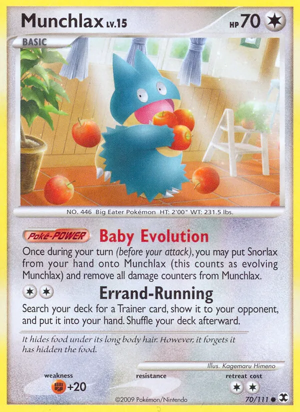 Munchlax, normal (pl2-70)