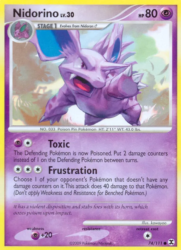 Nidorino, normal (pl2-74)