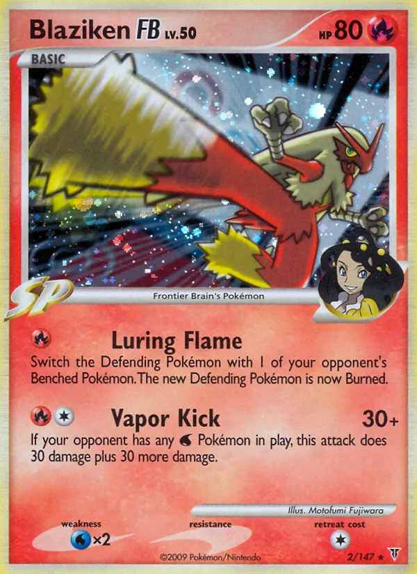 Blaziken FB, holofoil (pl3-2_h)