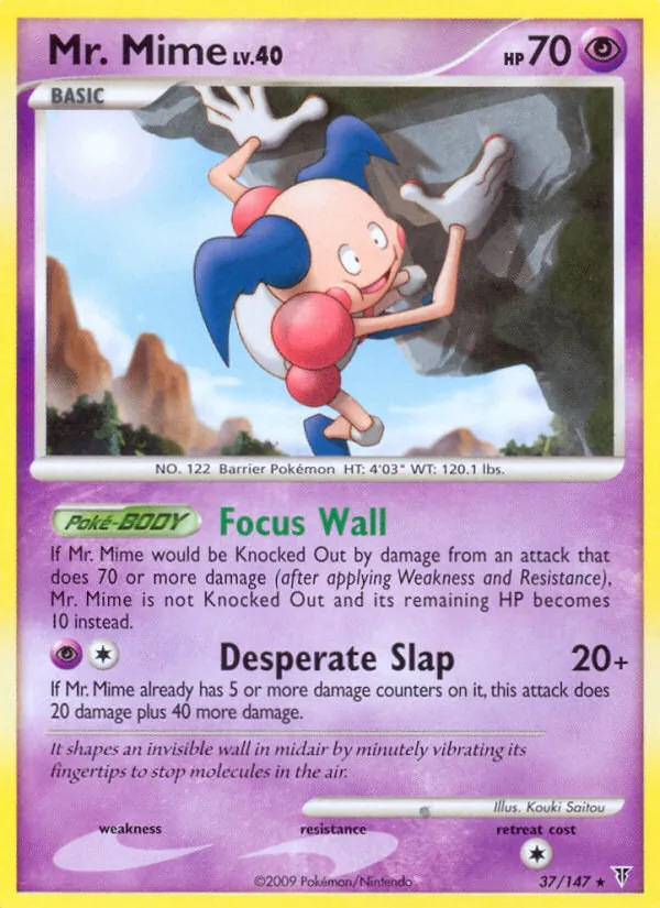 Mr. Mime, normal (pl3-37)