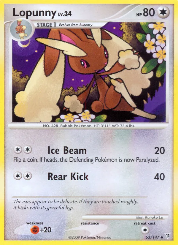 Lopunny, normal (pl3-63)