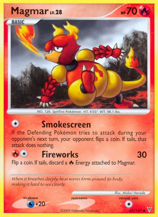 Magmar, normal (pl3-65)