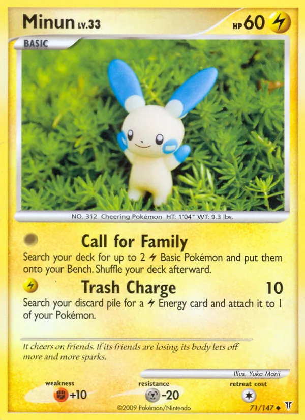 Minun, normal (pl3-71)