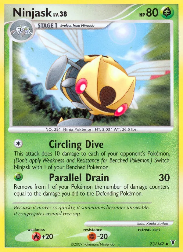 Ninjask, normal (pl3-73)