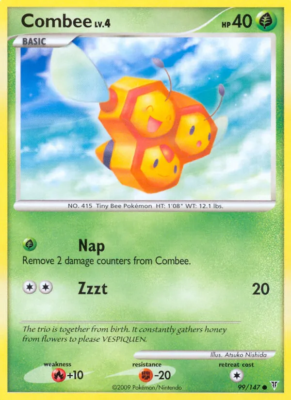Combee, normal (pl3-99)
