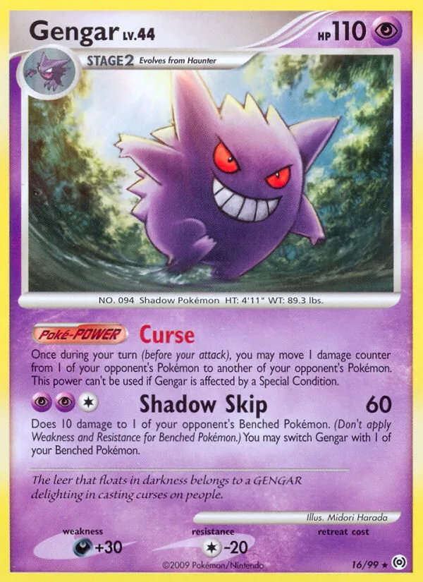 Gengar, normal (pl4-16)