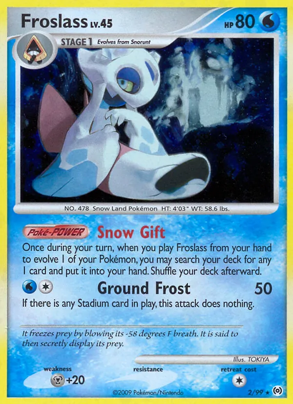 Froslass, holofoil (pl4-2_h)