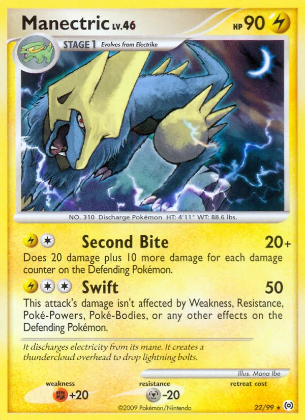 Manectric, normal (pl4-22)