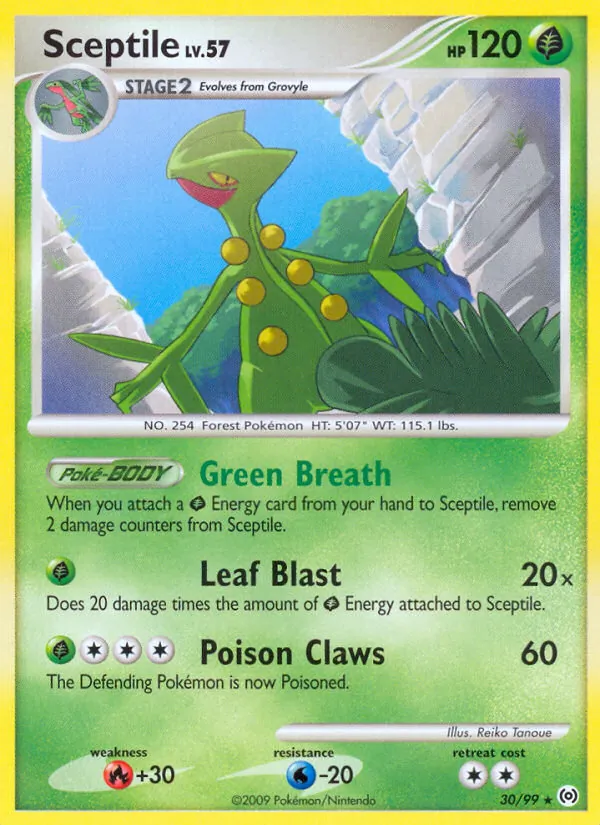 Sceptile, normal (pl4-30)