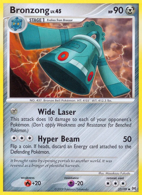 Bronzong, normal (pl4-33)