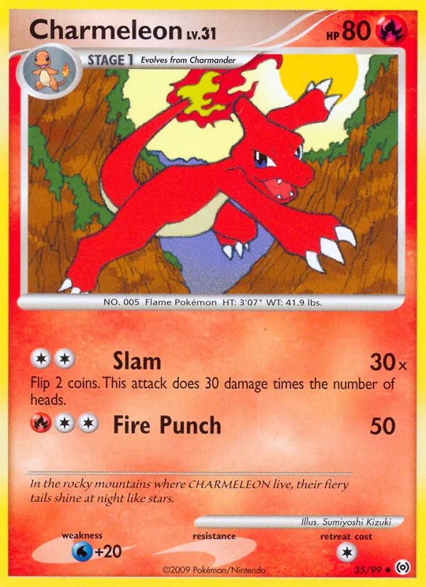 Charmeleon, normal (pl4-35)
