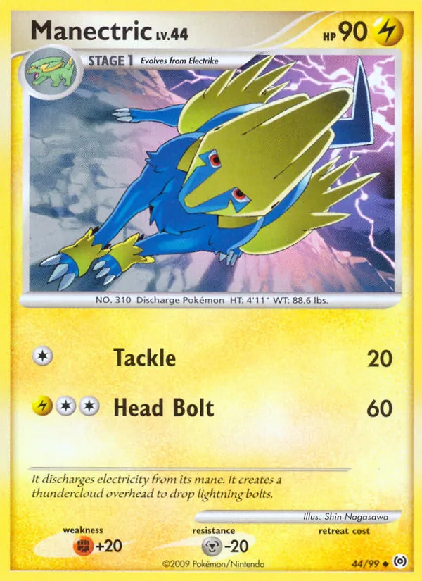Manectric, normal (pl4-44)