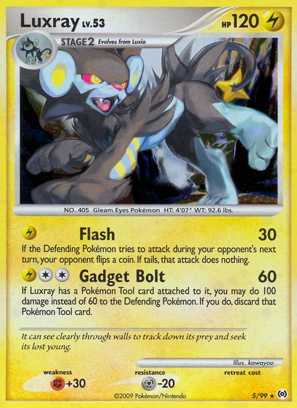 Luxray, normal (pl4-5)