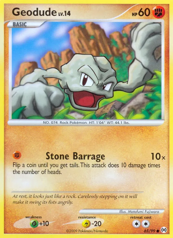 Geodude, normal (pl4-65)