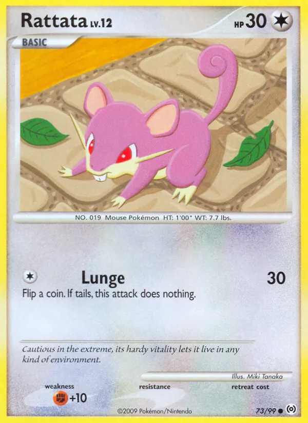 Rattata, normal (pl4-73)